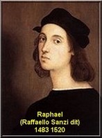 peintre Raphaël ou Raffaello Sanzi